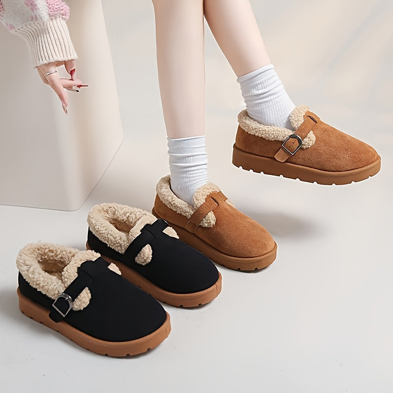 Lina | Bottines d’hiver douillettes à soutien ergonomique