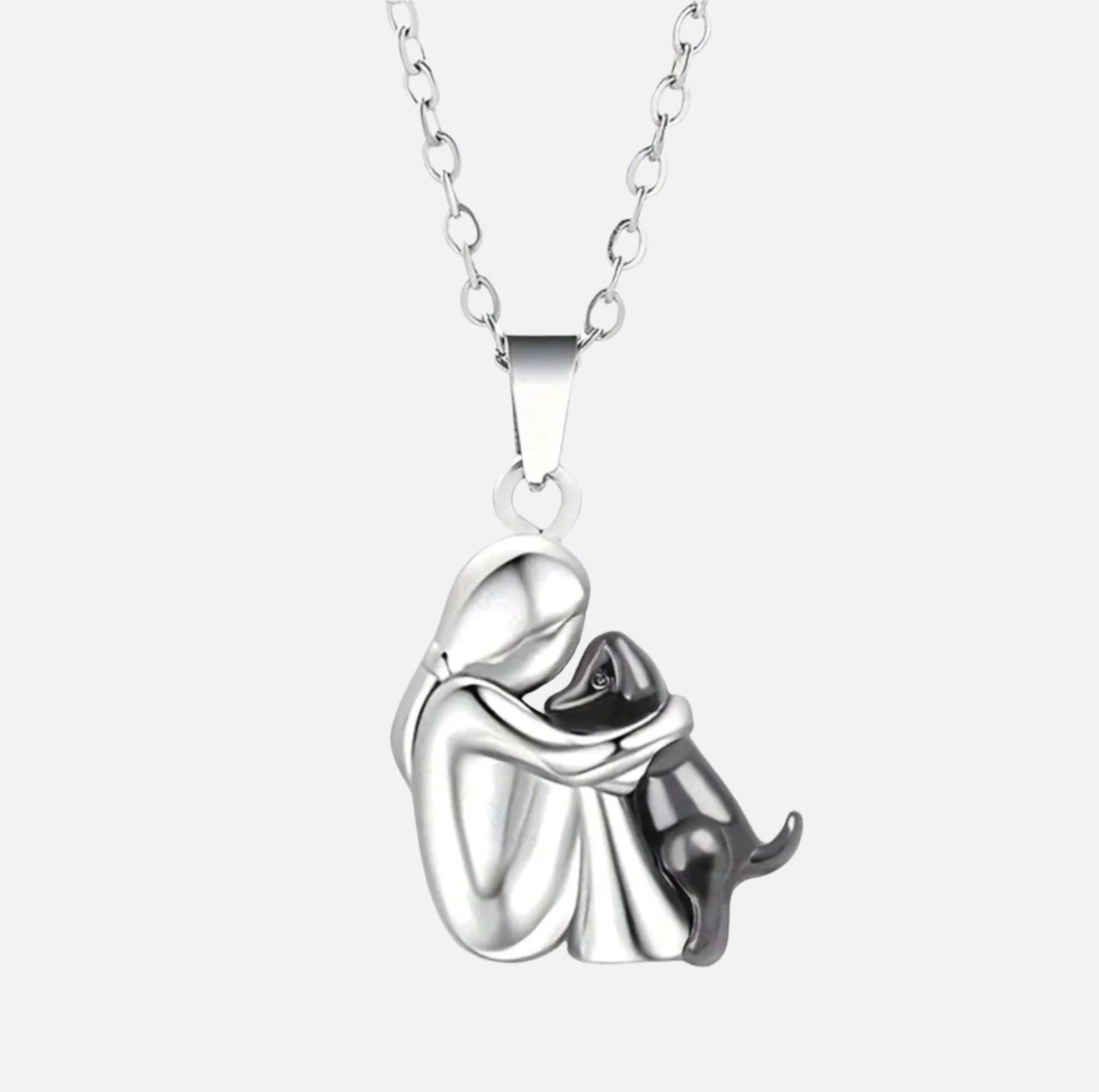 Olivia™ - Collier avec Pendentif en Forme de Chien