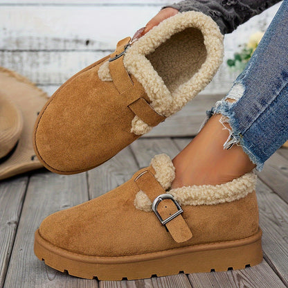 Lina | Bottines d’hiver douillettes à soutien ergonomique